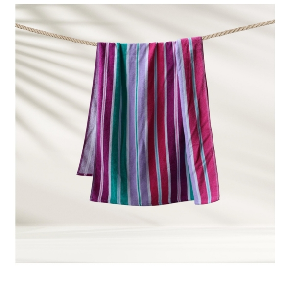 Mainstay Medium Striped Towel - Picture 5 of 5